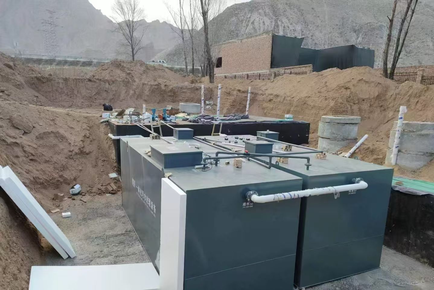 石屏一体化污水处理设备